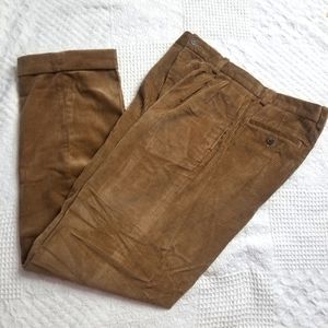 Brooks Brothers Tan Corduroy Trousers/Pants Size Hong Kong 20= US 29